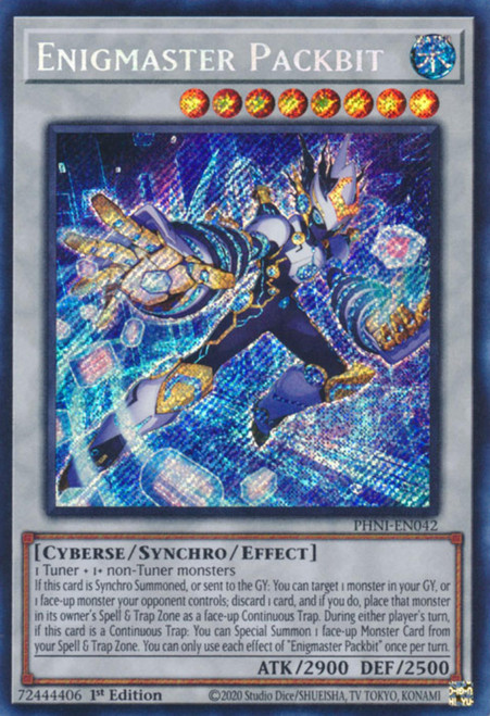 PHNI-EN042 Enigmaster Packbit (Secret Rare)