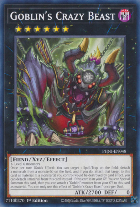 PHNI-EN048 Goblin's Crazy Beast