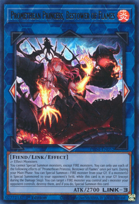 PHNI-EN052 Promethean Princess, Bestower of Flames (Ultra Rare)