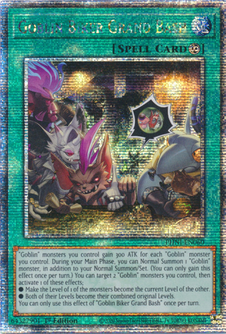 PHNI-EN060 Goblin Biker Grand Bash (Quarter Century Secret Rare)