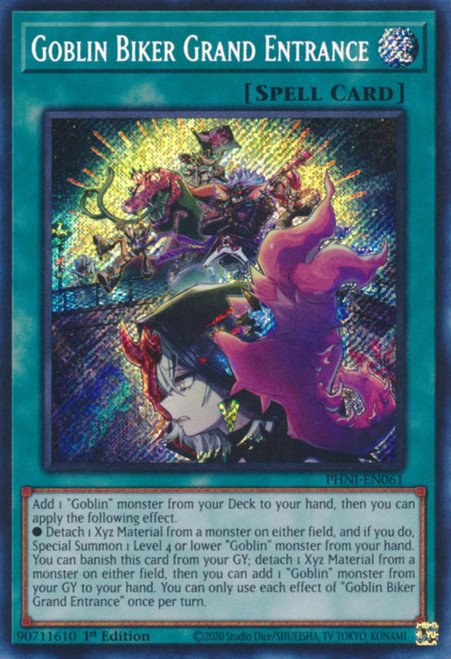 PHNI-EN061 Goblin Biker Grand Entrance (Secret Rare)