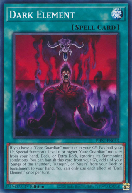 PHNI-EN063 Dark Element