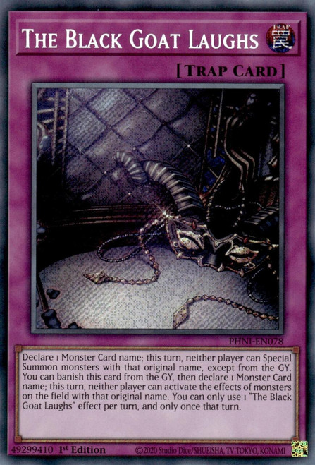 PHNI-EN078 The Black Goat Laughs (Secret Rare)