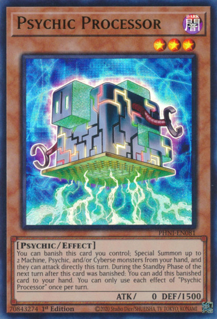 PHNI-EN081 Psychic Processor (Ultra Rare)