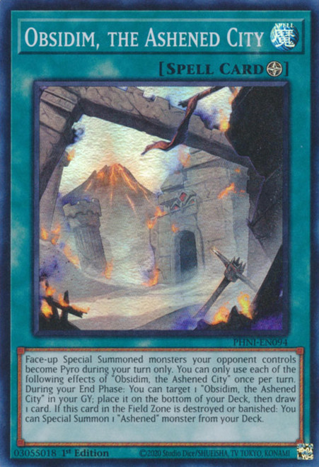 PHNI-EN094 Obsidim, the Ashened City