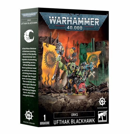 Warhammer 40,000 - Orks: Ufthak Blackhawk (Black Library Celebration)