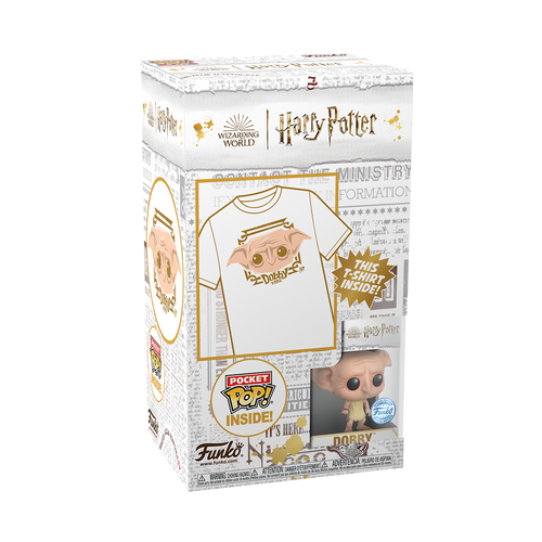 Pocket POP! & Tee: Harry Potter - Dobby & Children's T-Shirt Set