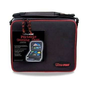 *DAMAGED* Ultra Pro Deluxe Gaming Case with Red Trim