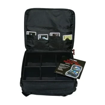 *DAMAGED* Ultra Pro Deluxe Gaming Case with Red Trim