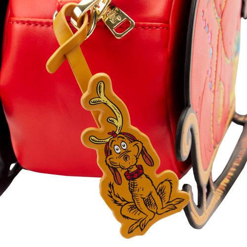 *DAMAGED* Dr. Suess' How the Grinch Stole Christmas! Sleigh Crossbody Bag