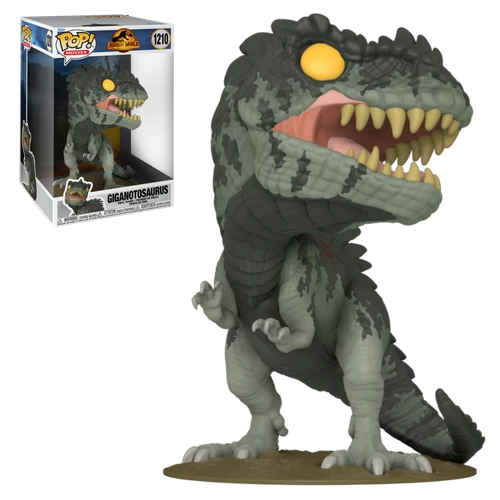*DAMAGED* POP! Movies - Jurassic World Dominion #1210 Giganotosaurus 10-Inch Jumbo Sized
