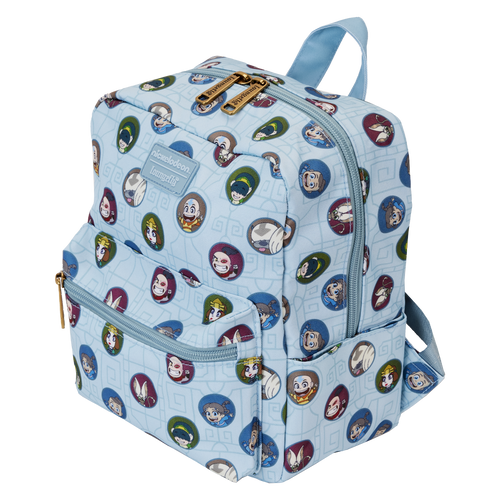 Avatar the Last Airbender: All-Over-Print Square Nylon Mini Backpack