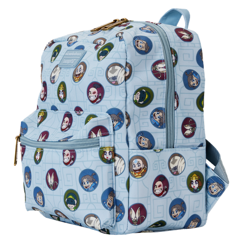 Avatar the Last Airbender: All-Over-Print Square Nylon Mini Backpack