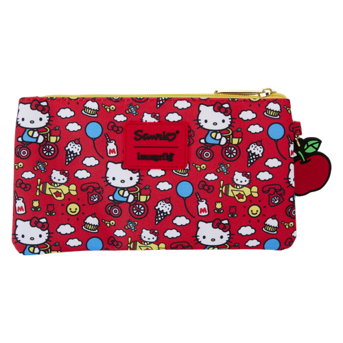 Sanrio: Hello Kitty 50th Anniversary Classic All-Over-Print Nylon Wristlet Wallet