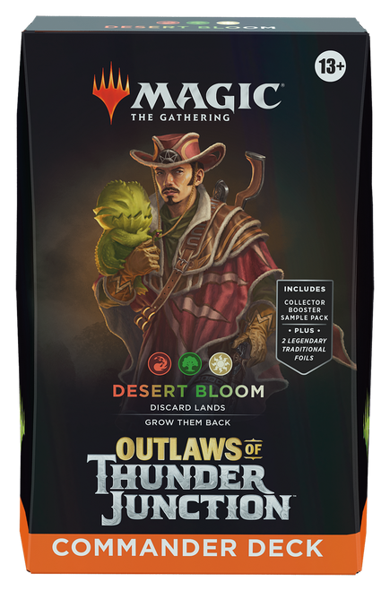 Outlaws of Thunder Junction Commander Deck - Desert Bloom | Outlaws of Thunder Junction