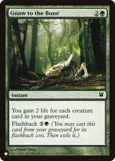 Gnaw to the Bone (The List Reprint)