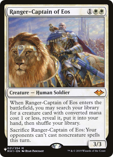 Ranger-Captain of Eos (The List Reprint)