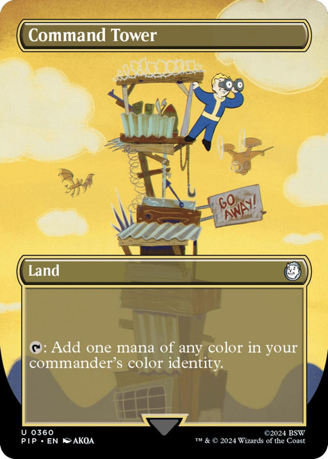 Command Tower (Borderless Art)