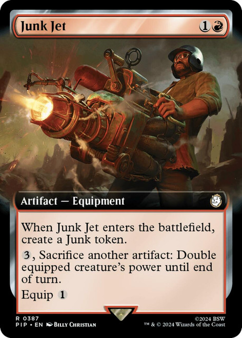 Junk Jet (Extended Art) | Universes Beyond: Fallout