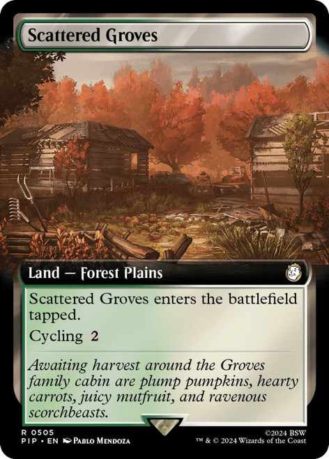Scattered Groves (Extended Art) | Universes Beyond: Fallout