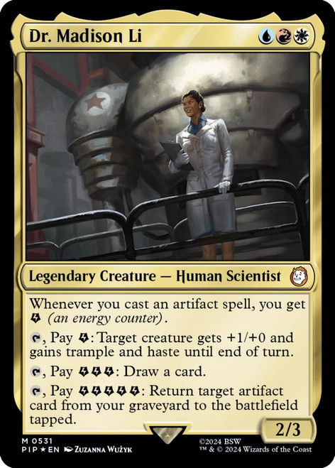 Dr. Madison Li (Surge Foil)