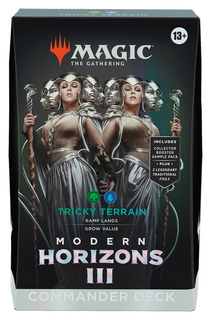 Modern Horizons 3 Commander Deck - Tricky Terrain | Modern Horizons 3