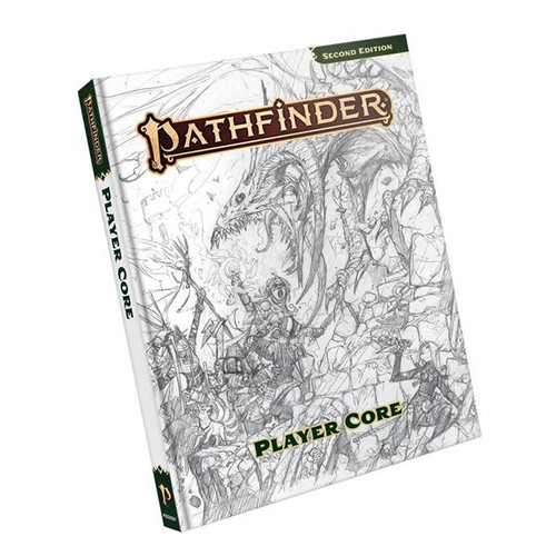 Pathfinder 2nd Edition: Player Core Sketch Cover