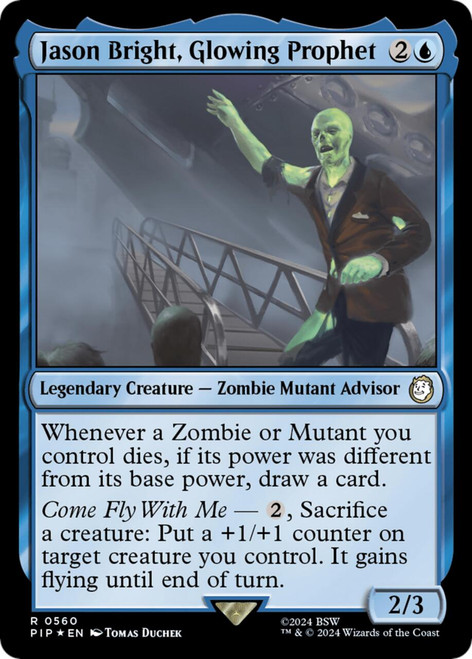Jason Bright, Glowing Prophet (Surge Foil)