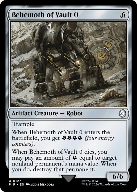 Behemoth of Vault 0 (Foil)