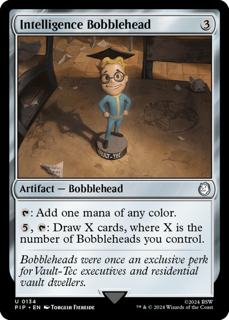 Intelligence Bobblehead (Foil) | Universes Beyond: Fallout