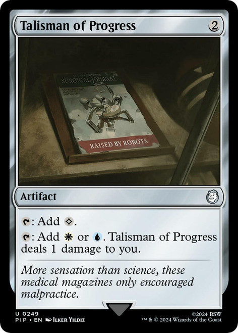 Talisman of Progress (Foil) | Universes Beyond: Fallout