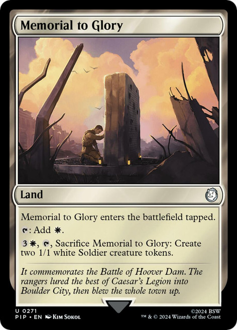Memorial to Glory (Foil) | Universes Beyond: Fallout