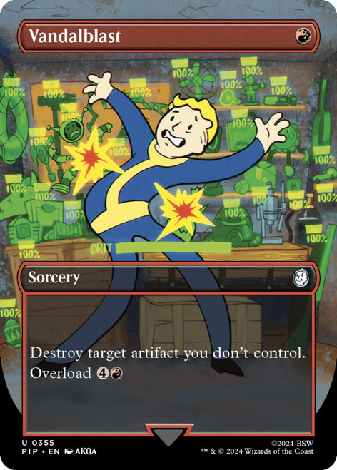 Vandalblast (Borderless Art) (Foil)