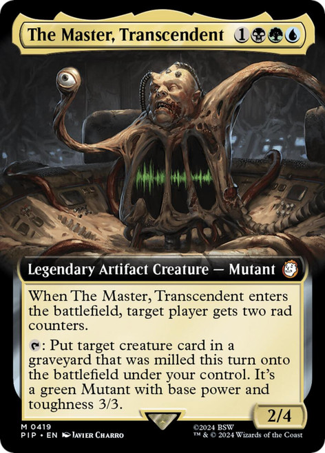 The Master, Transcendent (Extended Art) (Foil)