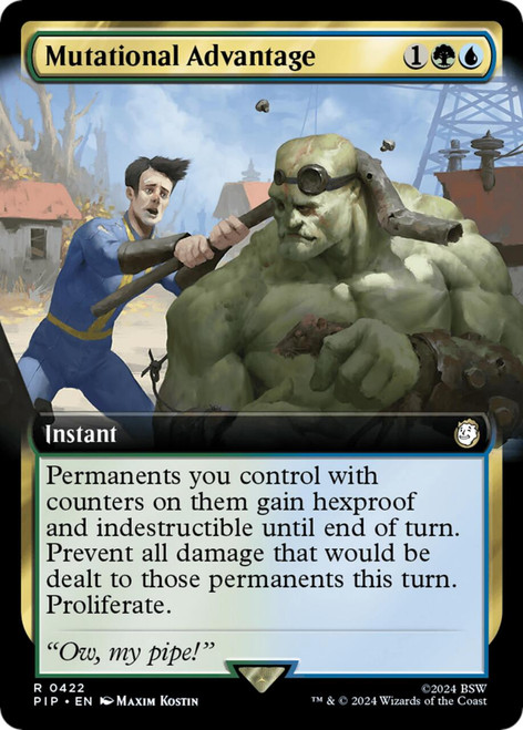 Mutational Advantage (Extended Art) (Foil)
