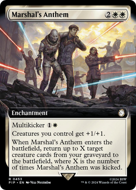 Marshal's Anthem (Extended Art) (Foil)