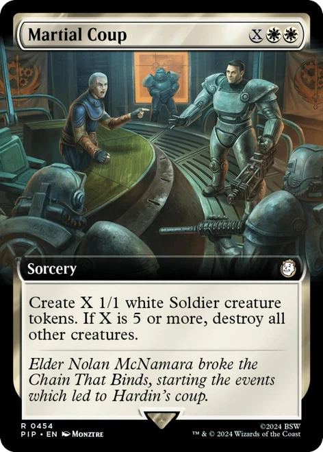 Martial Coup (Extended Art) (Foil)