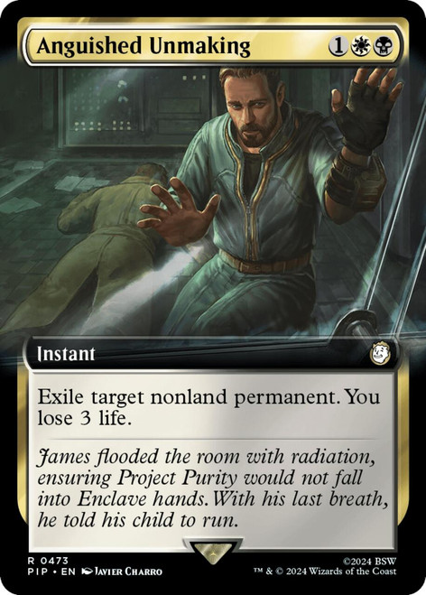 Anguished Unmaking (Extended Art) (Foil)