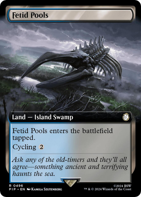 Fetid Pools (Extended Art) (Foil)