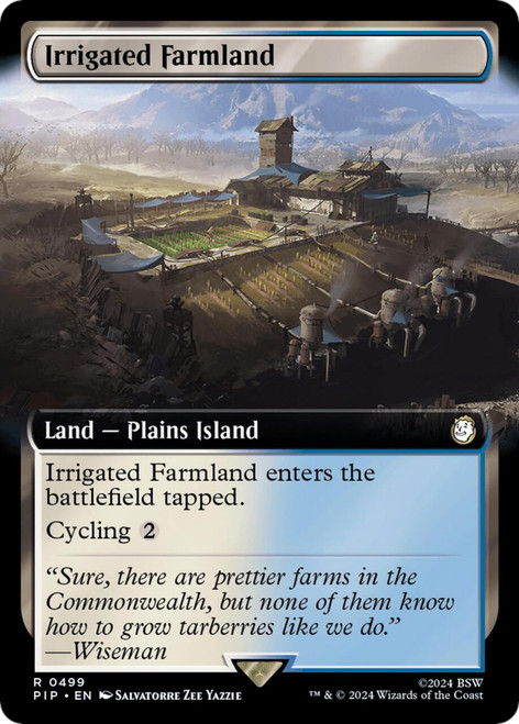 Irrigated Farmland (Extended Art) (Foil)