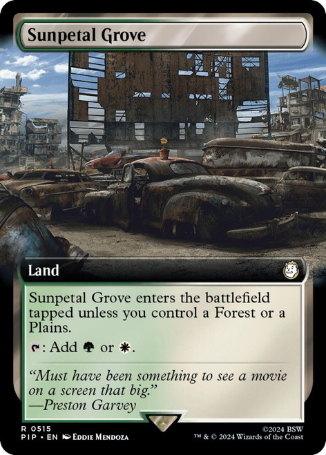 Sunpetal Grove (Extended Art) (Foil)