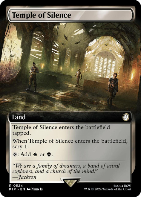 Temple of Silence (Extended Art) (Foil)