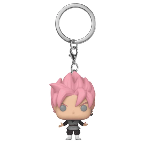 Pocket POP! Keychain: Dragon Ball Super - Super Saiyan Rose Goku Black (Glow)