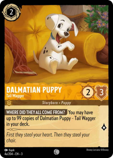 Dalmatian Puppy - Tail Wagger (#4a)