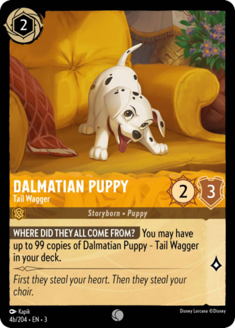 Dalmatian Puppy - Tail Wagger (#4b)
