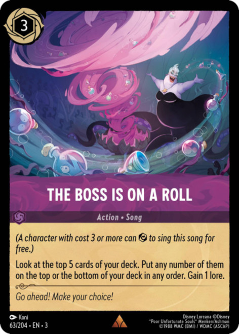 The Boss is on a Roll