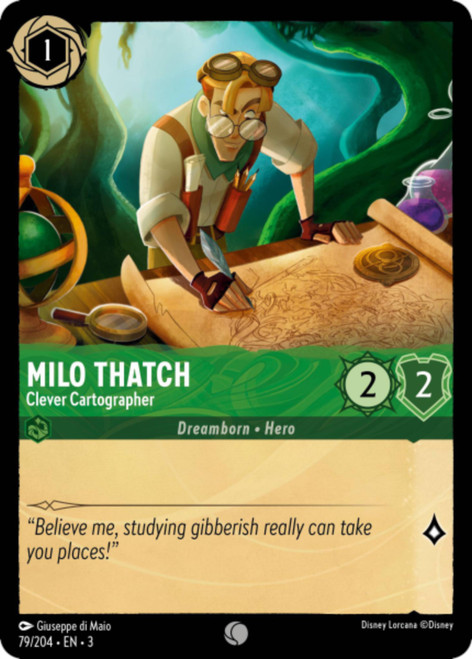 Milo Thatch - Clever Cartographer