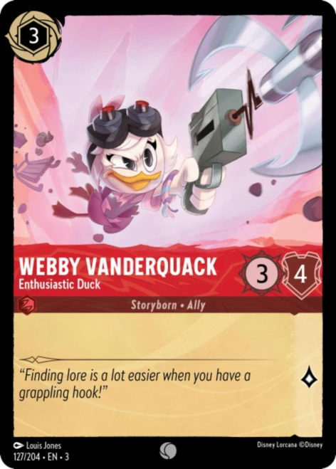 Webby Vanderquack - Enthusiastic Duck