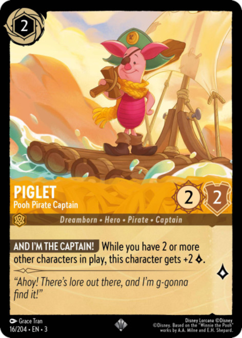 Piglet - Pooh Pirate Captain (Foil)