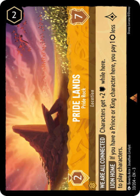 Pride Lands - Pride Rock (Foil)